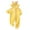 Yellow, variant on EnJoCho Kids Fall Romper Toddler Boys Girls Long Sleeve Winter Rabbit Ears Hooded Jumpsuit Cute Furry Romper Home Casual Sleep Outwear Bodysuit