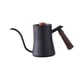 thumbnail image 2 of Tetera de café de 0,6 L con mango antiescaldaduras, cafetera portátil ligera con boquilla de cuello de cisne para restaurante, cafetera para acampar Negro perfecl Hervidor de café, 2 of 8