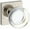 Silver, variant on Baldwin Hd.Ccy.Csr Contemporary Crystal Non-Turning One-Sided Dummy Door Knob - Nickel