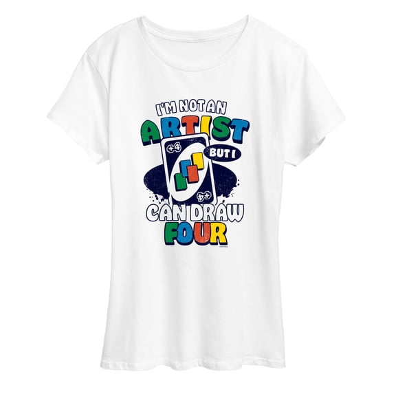 UNO - I'm Not An Artist - Women's Short Sleeve Graphic T-Shirt