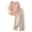 Pink, variant on Women's 2 Piece Set, Embroidered Round Neck Top and Wide Leg Pants, Cotton Linen Matching Outfit for Casual Wear, Daily Outfits, Vacation, and Lounge-Black