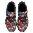 thumbnail image 2 of Cardinal Patriotic God Bless America Shoes Sneakers Black Size 9.5, 2 of 7