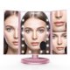 thumbnail image 1 of Kuymtek 22 Espejo de maquillaje táctil con luz LED Espejo cosmético de escritorio ajustable de tres pliegues Kuymtek Componentes de la computadora, 1 of 9
