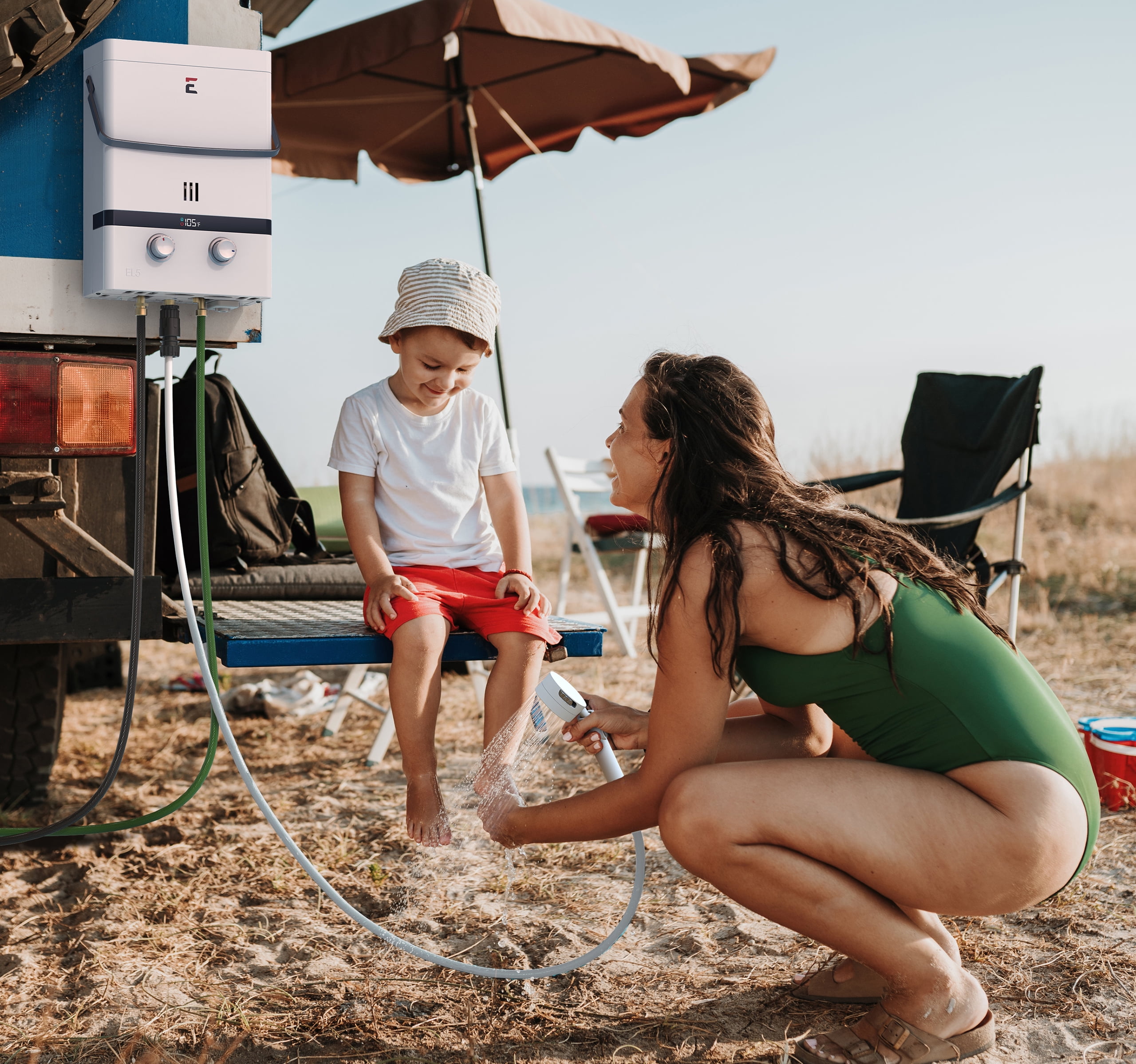 Eccotemp Luxe EL5 Portable Outdoor Tankless Water Heater