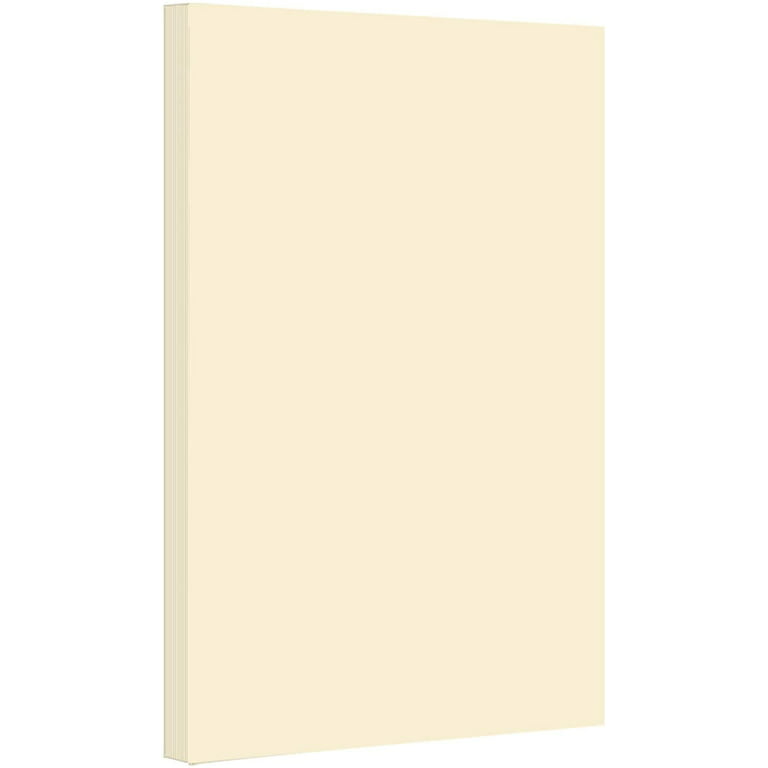 Cream - Pastel Color Paper 20lb. Size 8.5 x 14 Legal / Menu Size - 500 per Pack, Beige
