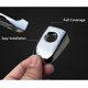 thumbnail image 3 of Car Door Handle Cover for Renault Kangoo II 2008-2019, Door Handle Trim Car Sticker for 4-Door Models, Black, 3 of 5