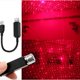 thumbnail image 4 of Luz nocturna con proyector de estrellas USB, luz de coche con proyector de cielo estrellado romántico ajustable, luz de techo automática decorativa de ambiente portátil para dormitorio, coch, 4 of 5