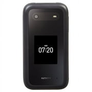 TracFone Nokia 2760 Flip |4GB | Black Prepaid Flip Phone | Brand New