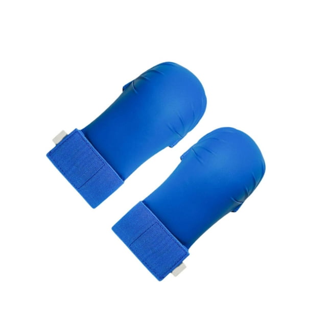 tamizeot 2 Pcs Gants d'Entraînement Karaté Kickboxing Rouge Boxe Professionnelle Bleu TP