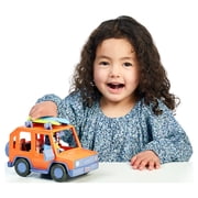Bluey, 4-Wheel-Drive Family Vehicle, with 1 Figure and 2 Surfboards, Toddler Toy