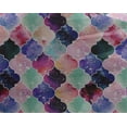 thumbnail image 4 of oneOone Georgette Viscose Fabric Textured Moroccan Geometric Decor Fabric Printed BTY 42 Inch Wide, 4 of 4