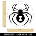 thumbnail image 2 of Black Widow Spider Self-Inking Rubber Stamp Ink Stamper - Lime Green Ink - Mini 1/2 Inch, 2 of 7
