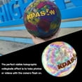 thumbnail image 5 of Soccer Ball Size 4/5, Holographic Glowing Soccer Ball with Pump and Carry Bag for Adults Boys Girls, Reflective Glow Soccer Ball for Night Games & Training, Teens Youth Back to School, 5 of 7