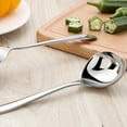 thumbnail image 4 of Travelwant 2Pcs/Set Super Sturdy, Ergonomic Soup Ladle Stainless Steel Ladles with Long Handles. Kitchen Accessories for Stirring, Portioning and Serving Soups, 4 of 7