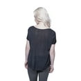 thumbnail image 2 of Ombre Short Sleeve U  Neck Cropped Tee, 2 of 3