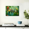 thumbnail image 5 of YILUYINQING Birds Branch Jungle Wall Decor Canvas Print Art 20x16in, 5 of 6