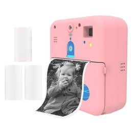 Mini Imprimante Portable Sans Fil Yajimsa Avec 6 Rouleaux Papier - Photos Et Étiquettes