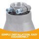 thumbnail image 3 of SHOWERORO Conector Metálico Para Cortacésped Diseñado Para Y Estable En Jardinería, 3 of 6