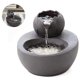 thumbnail image 3 of Cat Fountain Ceramic Pet Water Dispenser - Lotus Vertical Cat Drinking Fountain - Automatic Circulation Filter Water Health And Hygiene Bottom With Sm, 3 of 4
