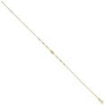 thumbnail image 2 of Primal Gold 14 Karat Yellow Gold Infinity Symbol 10-inch Plus 1-inch Extension Anklet, 2 of 5