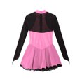 thumbnail image 6 of iixpin Girl's Lyrical Dance Dress Ballet Dancewear Figure Ice Skating Leotard Dresses Ballerina Outfits Pink 10, 6 of 7