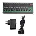 thumbnail image 2 of Mezclador de Sonido de 10 Canales, Perilla de Control de Volumen Independiente, Procesador de Sonido Multicanal Profesional, Mezclador Mono Estéreo de Bajo Ruido, Hecho de Metal,, 2 of 7
