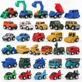 thumbnail image 1 of Juego de Vehiculos Liberty Imports 2999 Set de 36 Piezas con Retroceso Construccion Carreras y Militares, 1 of 5