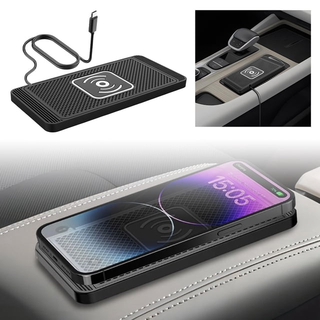 Car Wireless Charger - PVC, Fast & Reliable Charging, Seamless Integration, Wide Compatibility, Safe, Compact, Enhances Car Convenience