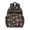 Mushroom and Moon Black Pattern-1, variant on Mushroom and Moon Black Pattern Cute School Backpack Bag for School with Padded Back and Adjustable Shoulder Straps 15.25"x11.5"x5.25"