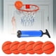 thumbnail image 5 of 6 piezas de mini balones de baloncesto inflables para niños pequeños, pelota de baloncesto para deportes al aire libre/interior con bomba, juguete inflable deportivo para niños, 5 of 6