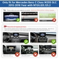 thumbnail image 3 of 12.3 Inch Touch Screen Wireless CarPlay Android Auto Car Multimedia Dispaly for Mercedes-BenzC Class W205 GLC V Class W447 2015-2019 NTG5.0, 3 of 7