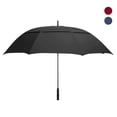 thumbnail image 2 of Durable Double Canopy Golf Umbrella Vented Design Windproof Automatic Open Umbrella UV Protection Sturdy Frame Parasol Beach, 2 of 7