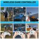 thumbnail image 5 of Z03 Manivela Hall Doble Corte Gatillo Teclas Somáticas para Switch Android iOS PC Gamepad Portátil de 400 mAh, Blanco, 5 of 5