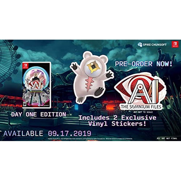 AI: The Somnium Files Day One Edition - Nintendo Switch