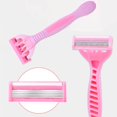 thumbnail image 3 of Razor Sharp Multifunctional Lightweight Woman Leg Armpit Rake Razor for Leg, 3 of 8