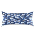 thumbnail image 3 of Blue Penguins Pattern Queen Size Satin Pillowcase 30''x20'' Double-Sided Print Soft Wrinkle Resistant, 3 of 9