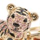 thumbnail image 3 of Tiger Keychain Three Dimensional Small Tiger Rhinestone Car Keychain Ladies Bag Ornaments PendantPink, 3 of 3