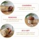 thumbnail image 3 of Hand Woven Rattan Basket Cute Acorn Shaped Basket Shoulder Basket Bag Kids Crossbody Bag Wall, 3 of 4