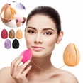 thumbnail image 1 of onlyliua Liquidación Del Día Ofertas Prime Caja de Almacenamiento de Bolas de Maquillaje Multifuncional Caja de Almacenamiento de Borlas de Polvo Transpirable Estuche Protector Portátil, 1 of 3