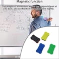 thumbnail image 3 of Magnetic Whiteboard Erasers Chalkboard Cleaners Flannel White Board Brush Easy to Use University Handheld Bone-shaped Blackboard Wiper Rub, 3 of 6