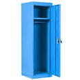thumbnail image 3 of Costway 48'' Kid Locker Safe Storage Children Single Tier Metal Lockers Lock And Key Blue, 3 of 6