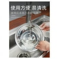 thumbnail image 2 of Thicken Colander Strainer Basin Cooker Utensil Mixing Bowl Kitchen Tool Rice Sieve Fruit Washing 304 stainless steel basin, 2 of 4
