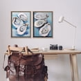 thumbnail image 3 of Stupell Industries Oysters on the Half Shell Nautical & Beach Painting Brown Floater Framed Canvas Art Print Wall Art, 17 x 25, Set of 2, 3 of 10