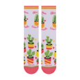 thumbnail image 2 of Cool Socks – Aloe You Very Much Novelty Crew Socks – Size Medium – Men’s 6–8 / Women’s 7–10 – Comfy, 2 of 4