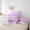 Purple, variant on Erosebridal Kids Bow Butterfly Knot Twin Bedding Sets 7-Piece, Bling Print Bedding Comforter Set, Grey Pink