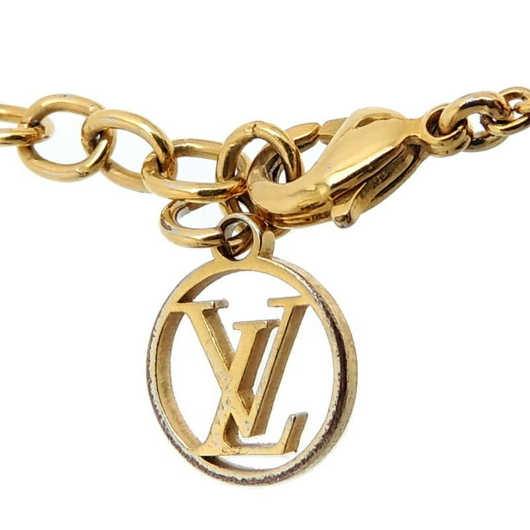 used Pre-owned Louis Vuitton Essential V Women's Bracelet M61084 Metal (Fair), Adult Unisex, Size: One size, Grey Type