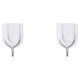thumbnail image 2 of Wosthever Transparent Adhesive Wall Hangers Plastic Stainless Door Hanger Strong Steel Hook Small Bearing Sucker Holder Sticky Kitchen Blanco 2Conjunto, 2 of 6