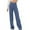 Blue, variant on Wlynlyn Dress Pants Women Dressy Casual High Waisted Business Pants Straight Wide Leg Work Office Trousers Size M
