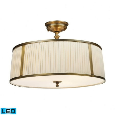 

20 inch 38W 4 Led Semi-Flush Mount Bailey Street Home 2499-Bel-1108848
