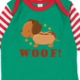 thumbnail image 4 of Inktastic Dachshund Hot Dog Funny Boys or Girls Long Sleeve Baby Bodysuit, 4 of 5